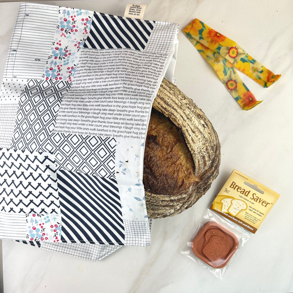 EcoBaguette Bread Bag, Keep your Handmade or Bakery Bread Fresh, Eco Friendly Bread Bag - Collage
