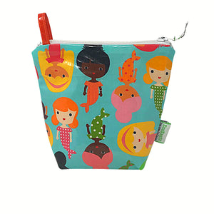 EcoBagIt! Zip Reusable Sandwich Bag CUTE MERMAIDS